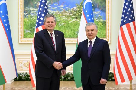 Uzbek President Receives Delegations from the US Congress