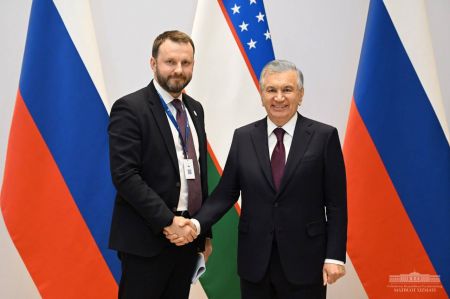 O‘zbekiston Prezidenti Rossiya delegatsiyasini qabul qildi