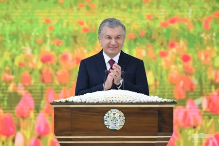 Приветственное слово Президента Республики Узбекистан Шавката Мирзиёева на торжествах, посвященных всенародному празднику Навруз