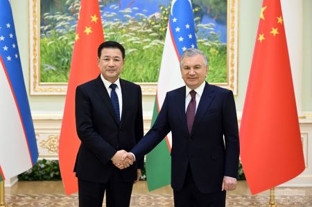 Uzbek President Meets the Delegation of the People’s Republic of China