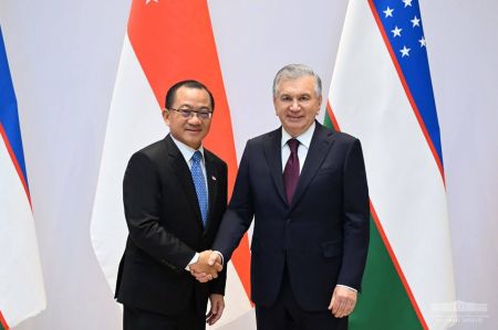 Президент Узбекистана принял Спикера Парламента Сингапура